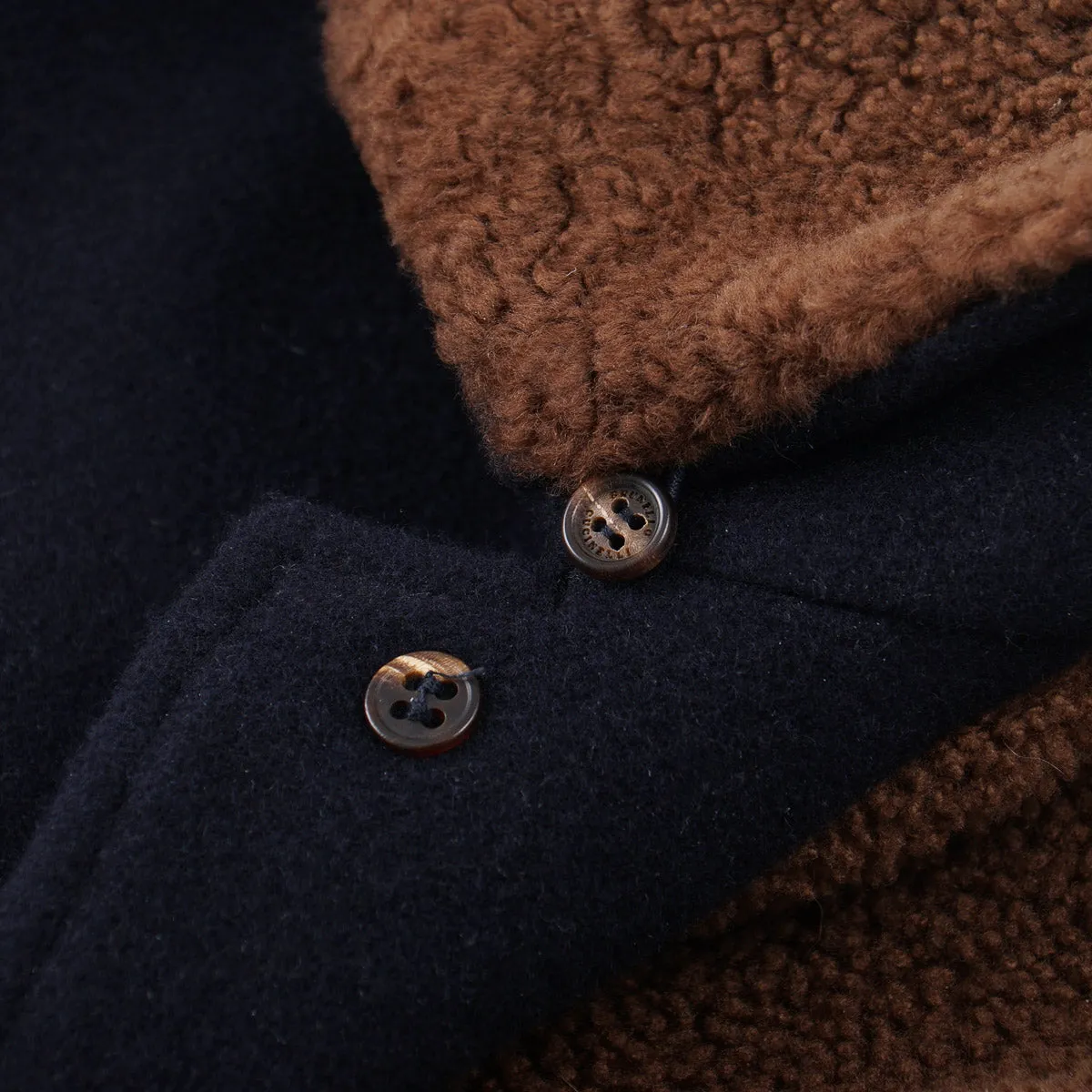 Brunello Cucinelli Cashmere Coat with Shearling Lining