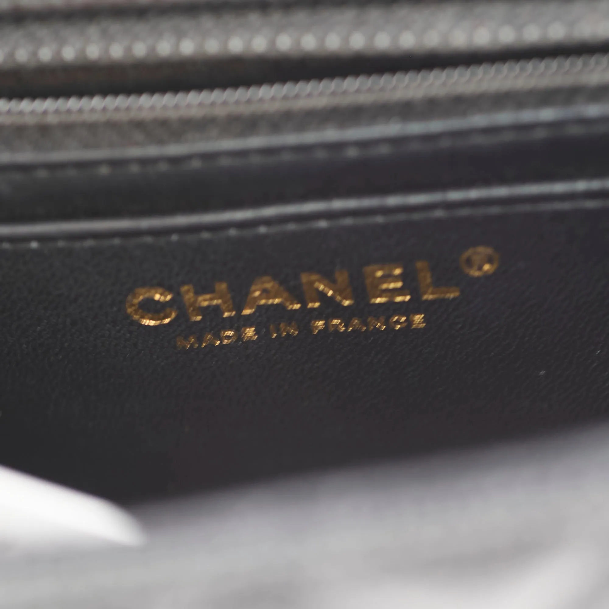 Chanel Mini Rectangular Caviar Black 25 series