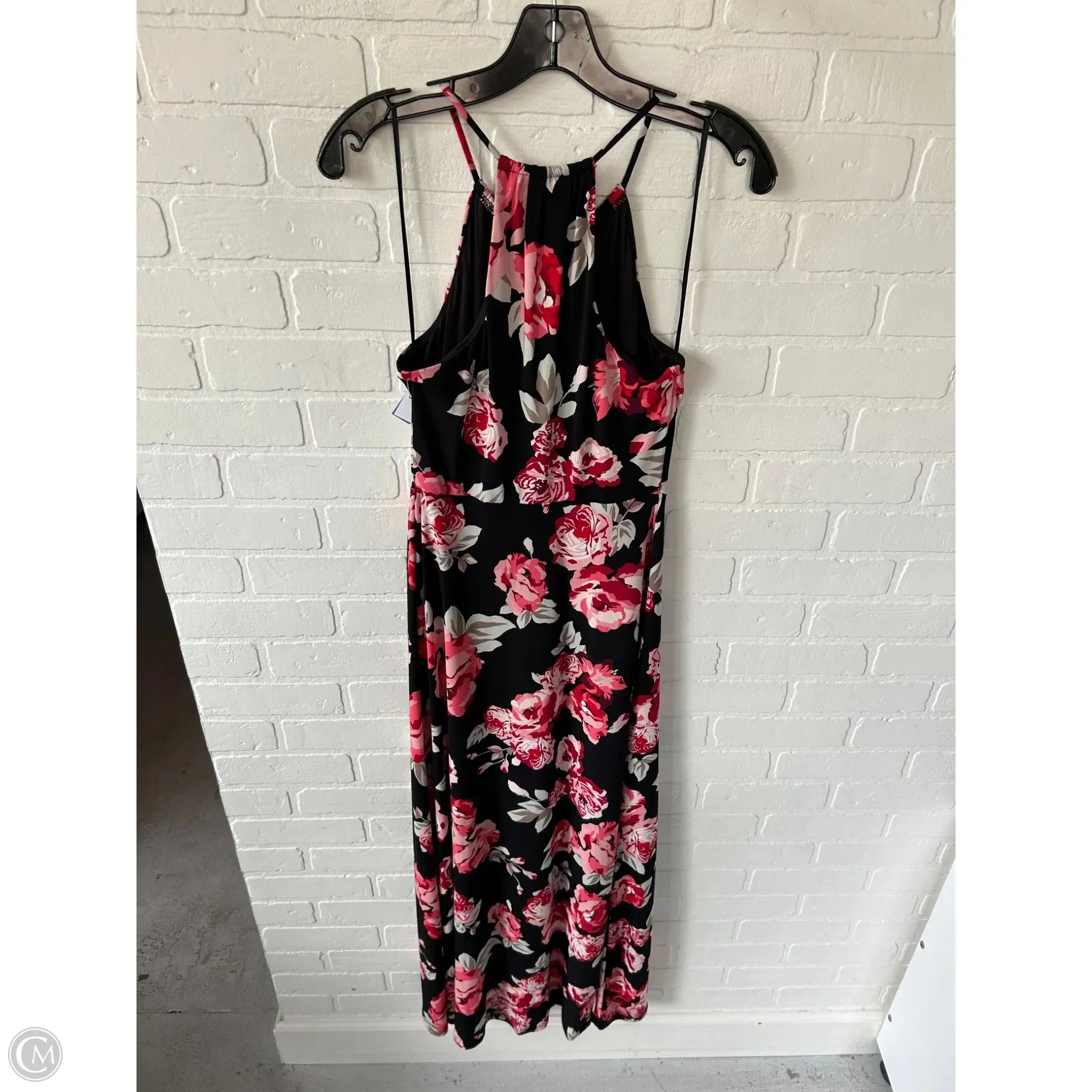Dress Casual Maxi By Candies In Black & Red. Size: M