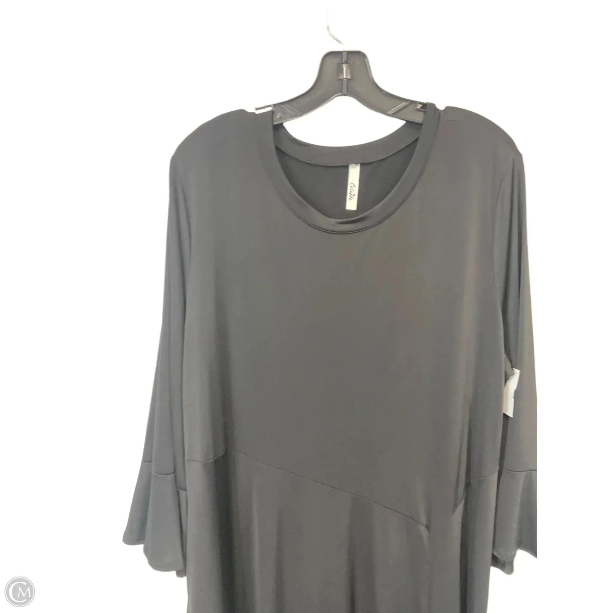 Dress Casual Maxi By Celeste In Black. Size: 3x