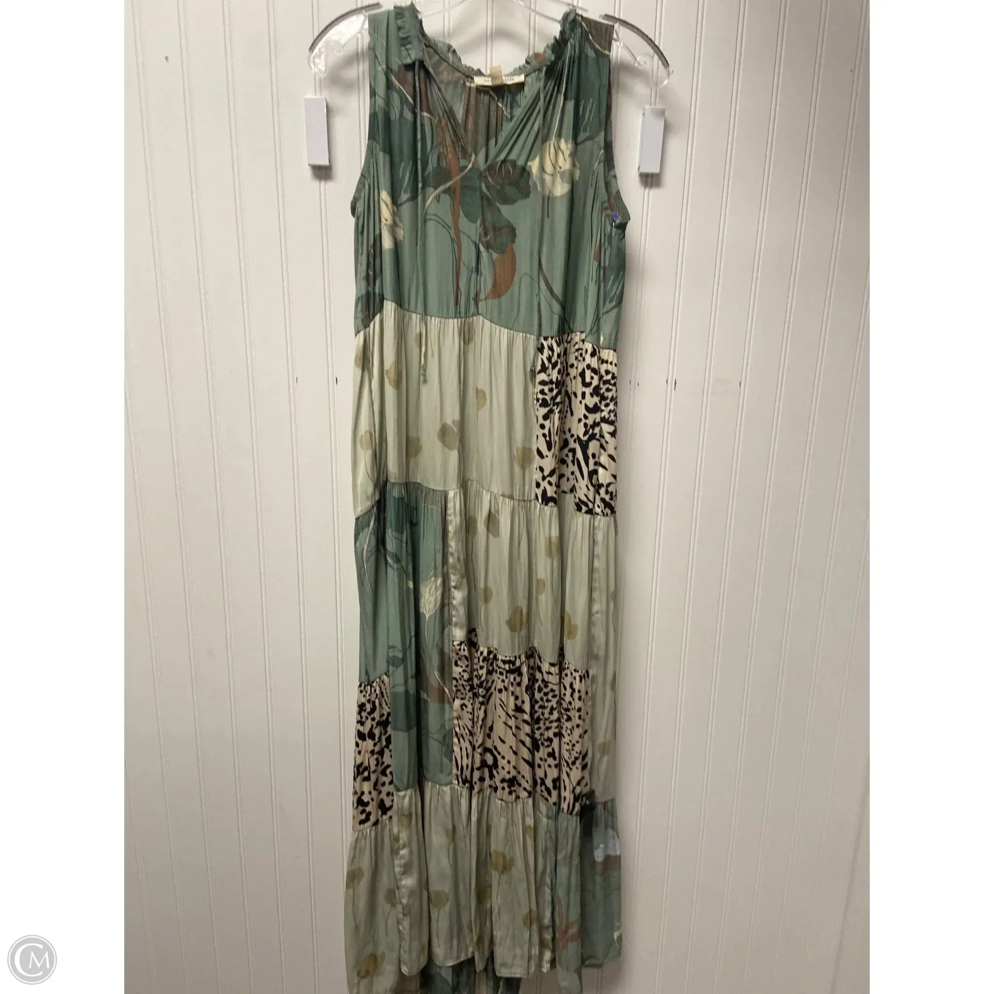 Dress Casual Maxi By Clothes Mentor In Green. Size: S