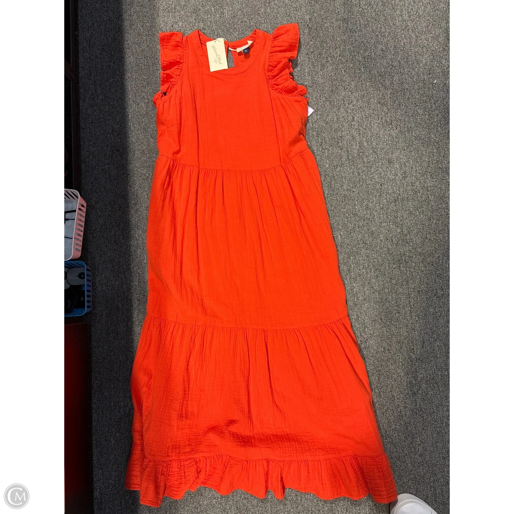 Dress Casual Maxi By Universal Thread In Orange. Size: M