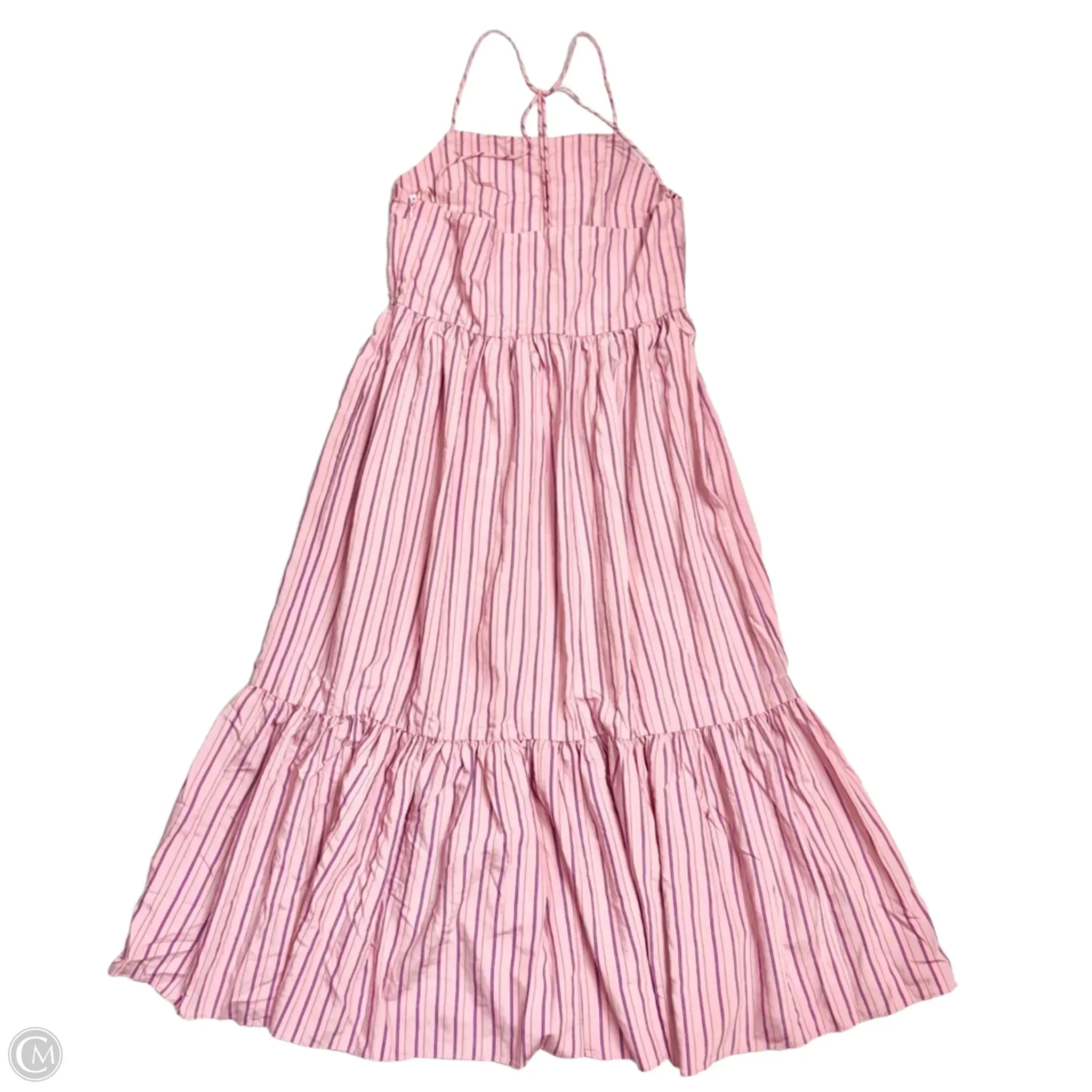 Dress Casual Maxi By Zara In Striped Pattern. Size: L