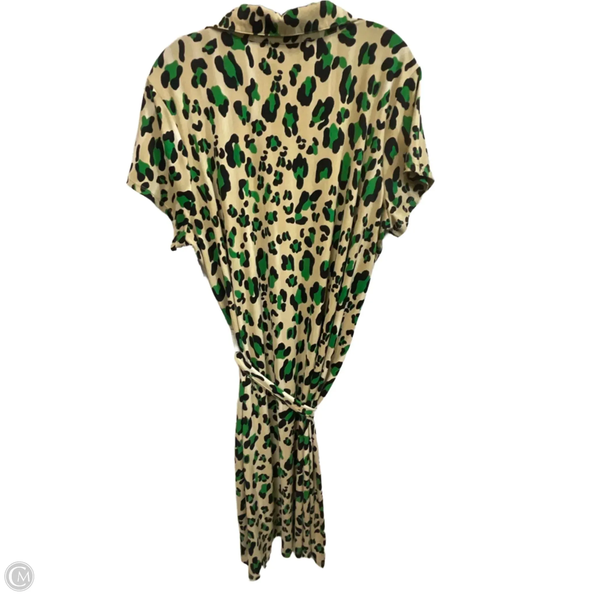 Dress Casual Midi By Alex Marie In Animal Print. Size: 2x
