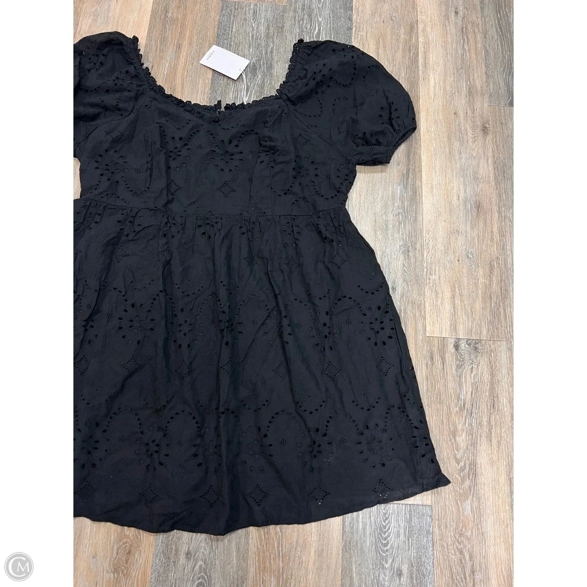 Dress Casual Midi By Andree By Unit In Black. Size: 2x