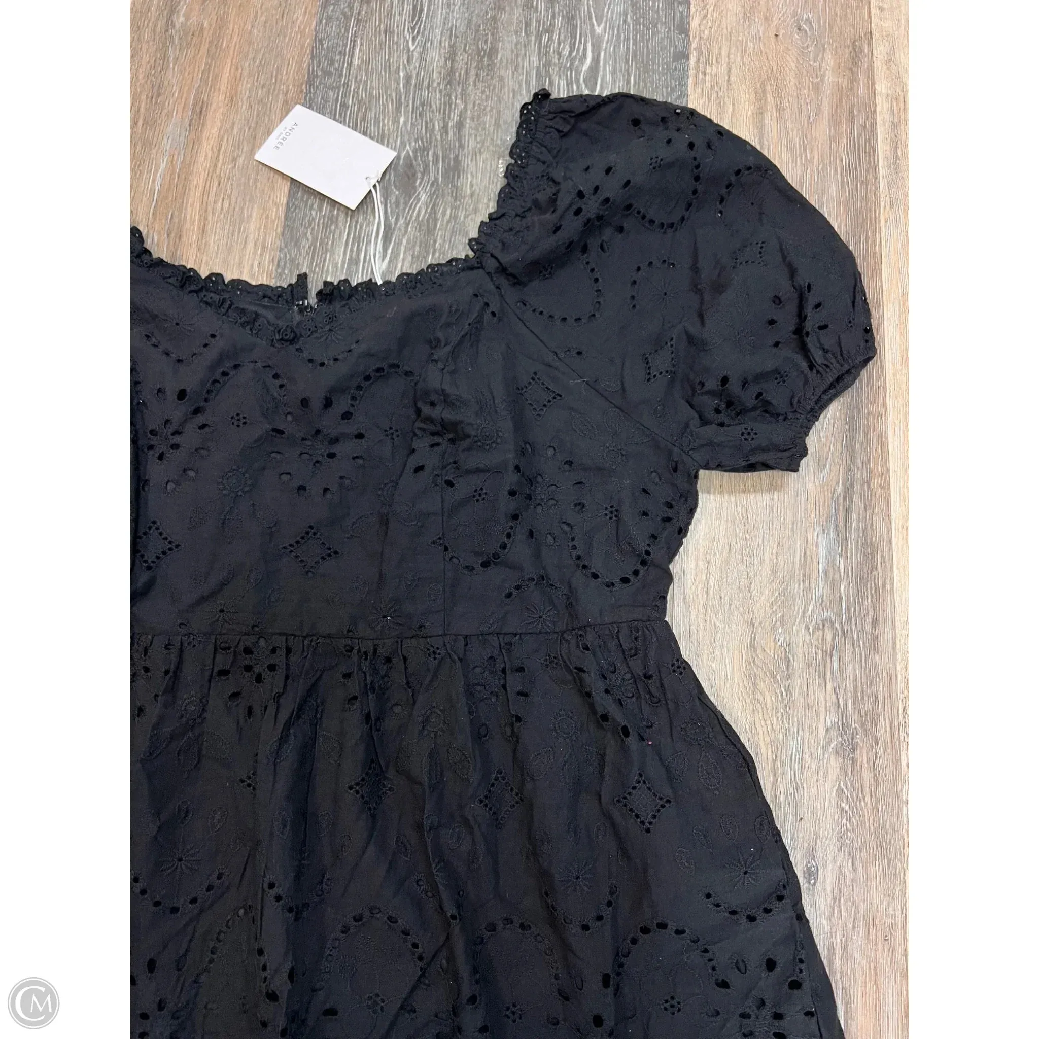 Dress Casual Midi By Andree By Unit In Black. Size: 2x