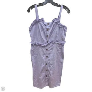 Dress Casual Midi By Ann Taylor In Purple. Size: 6