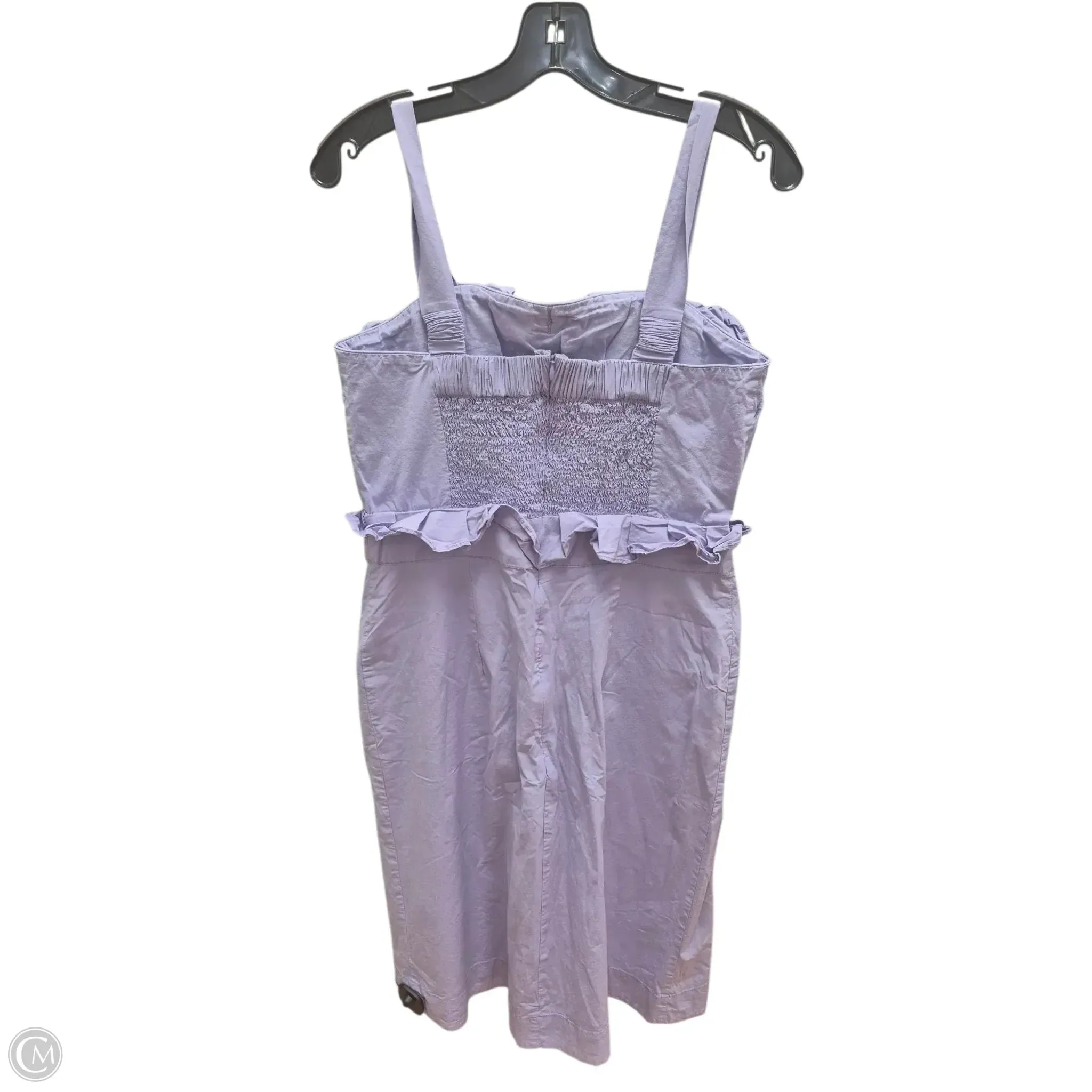 Dress Casual Midi By Ann Taylor In Purple. Size: 6