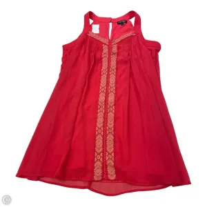 Dress Casual Short By Clothes Mentor In Red. Size: M
