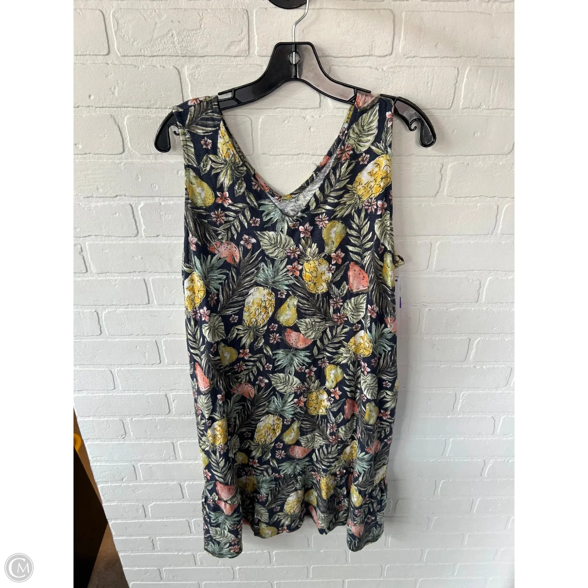 Dress Casual Short By J. Jill In Blue & Green. Size: L