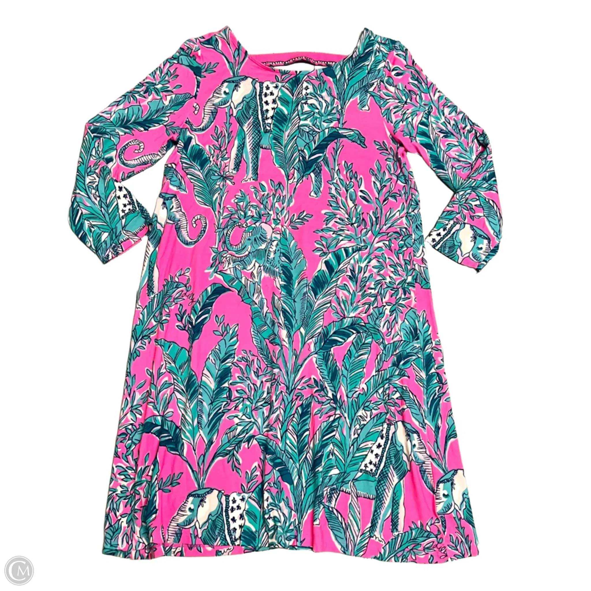 Dress Designer By Lilly Pulitzer In Blue & Pink. Size: S