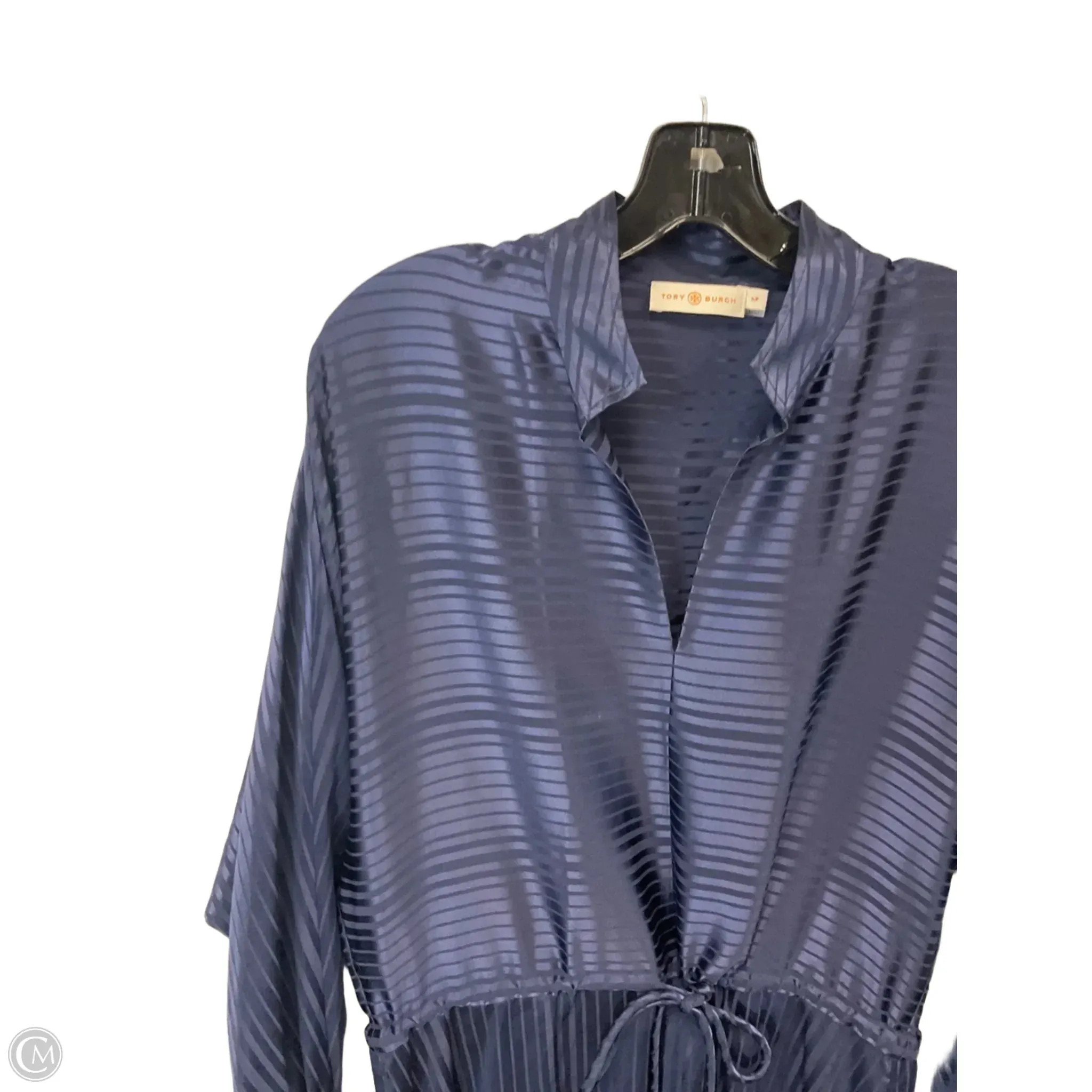 Dress Designer By Tory Burch In Blue. Size: S