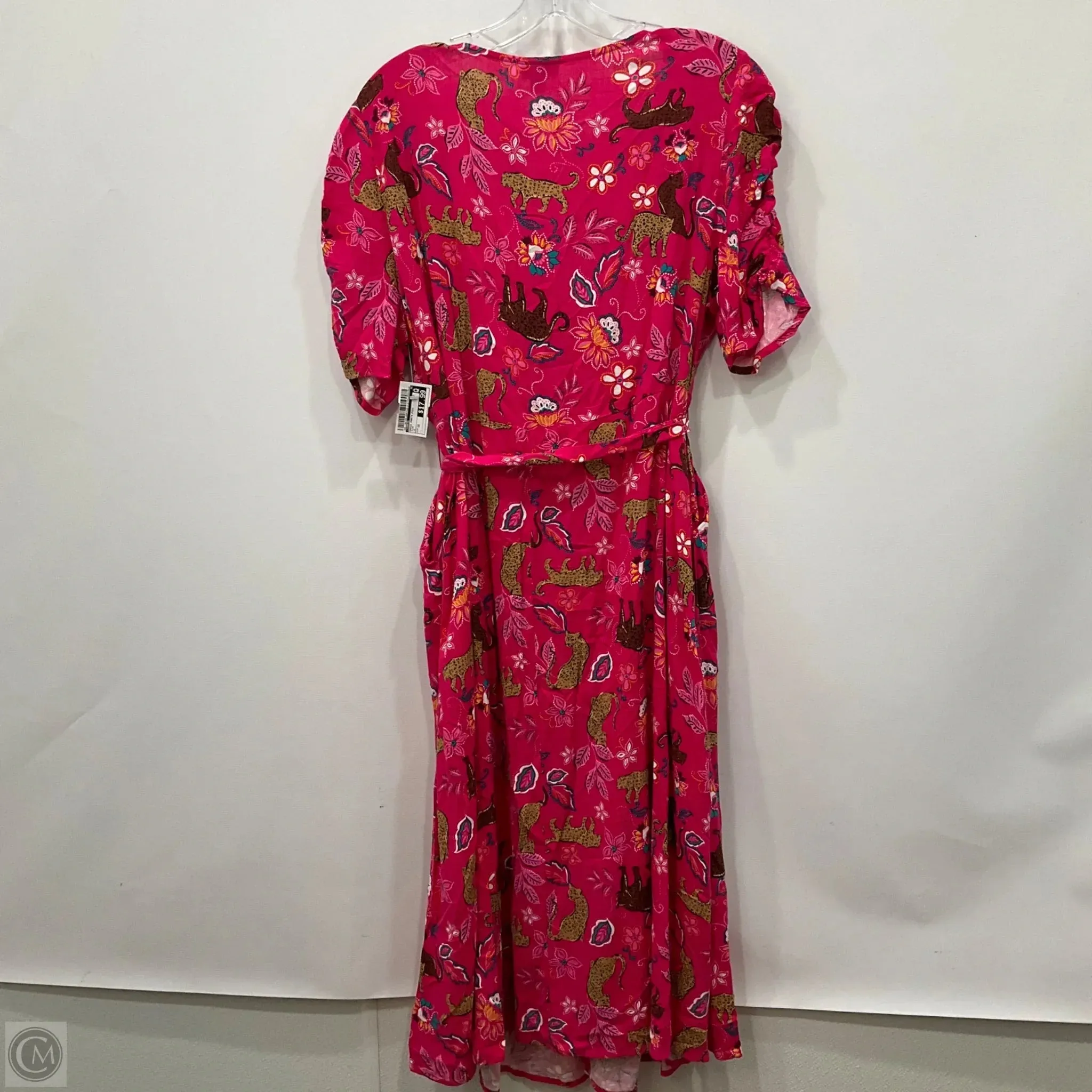 Dress Party Midi By Torrid In Pink. Size: 1x