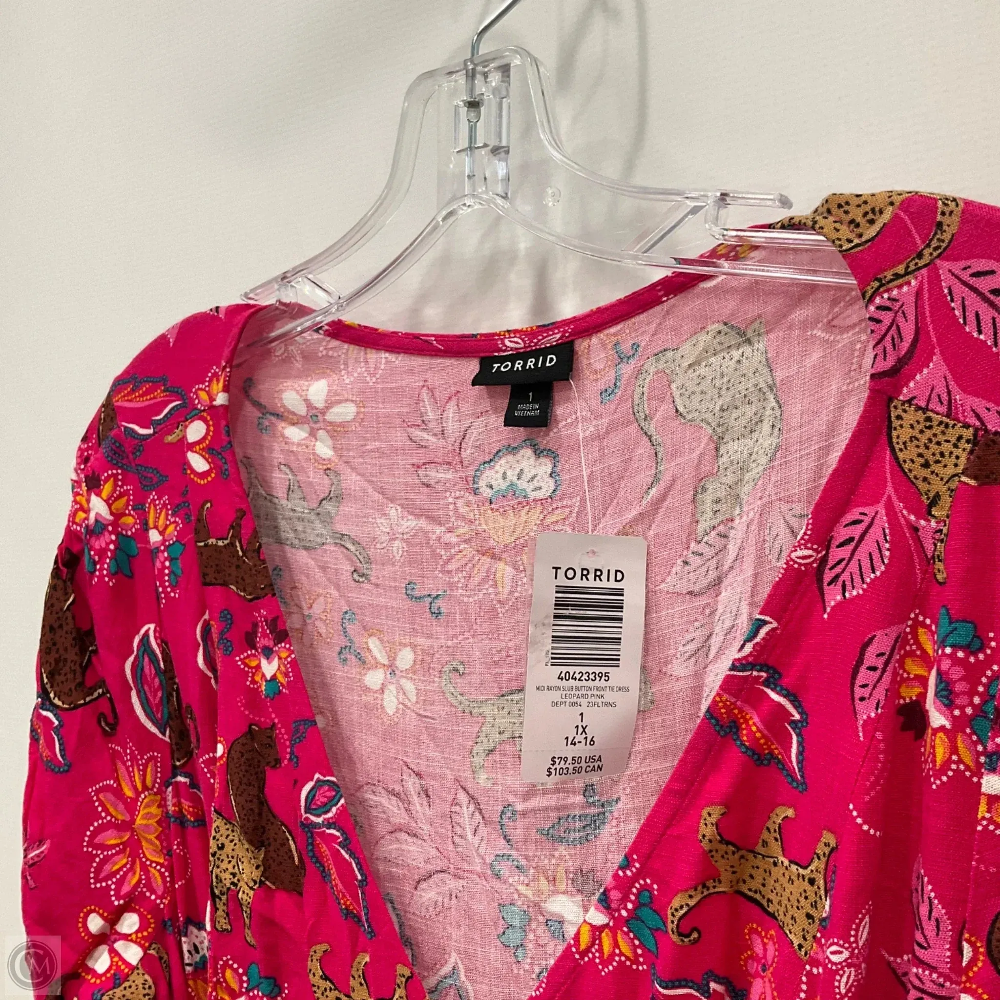 Dress Party Midi By Torrid In Pink. Size: 1x