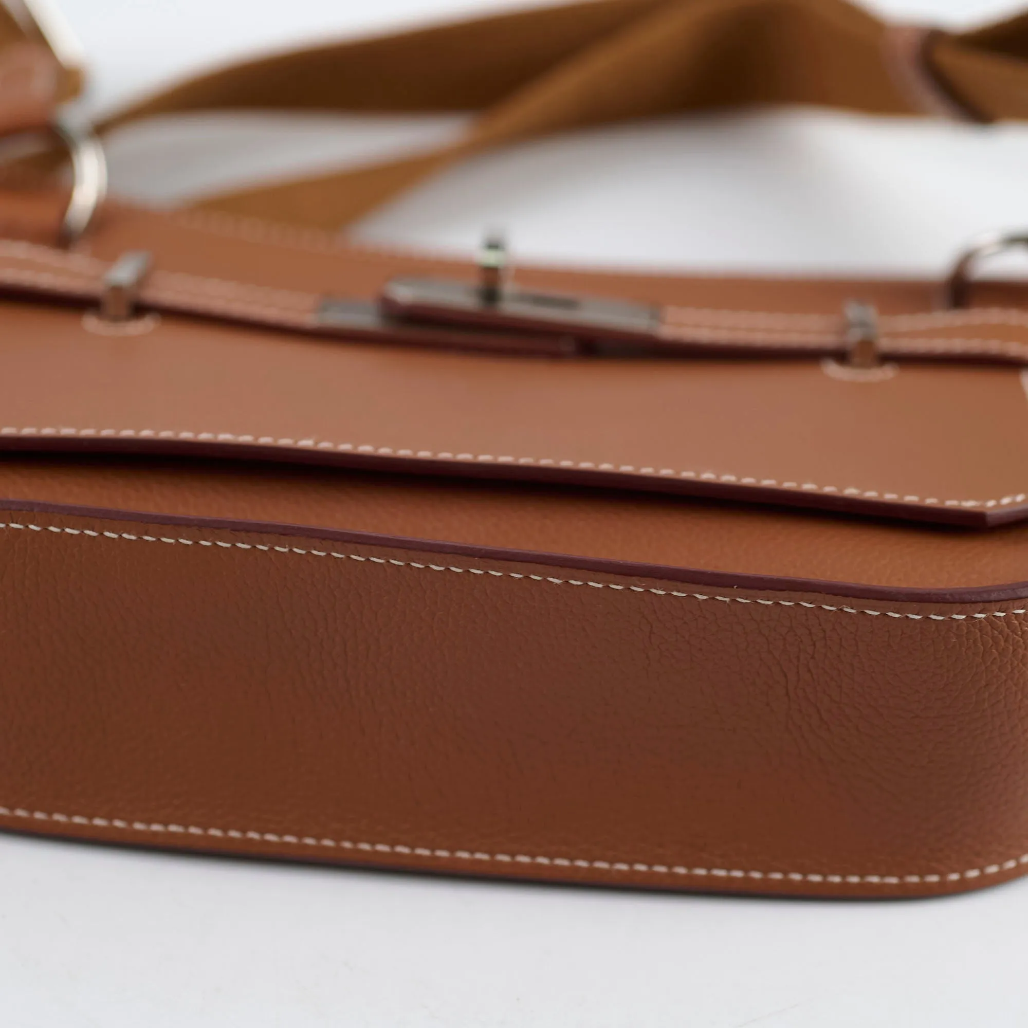 Hermes Mini Jypsiere Gold B Stamp