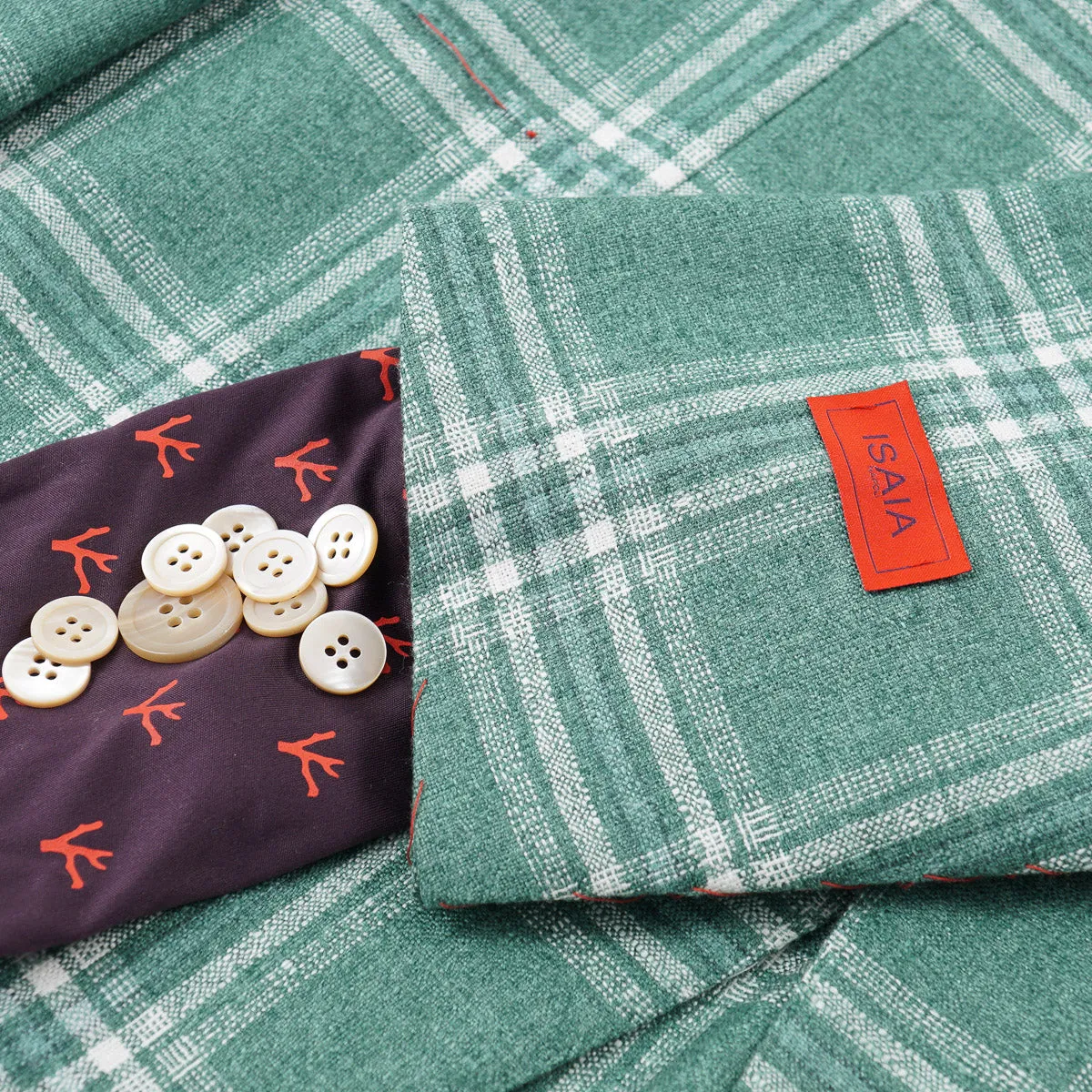 Isaia Cashmere and Silk Sport Coat