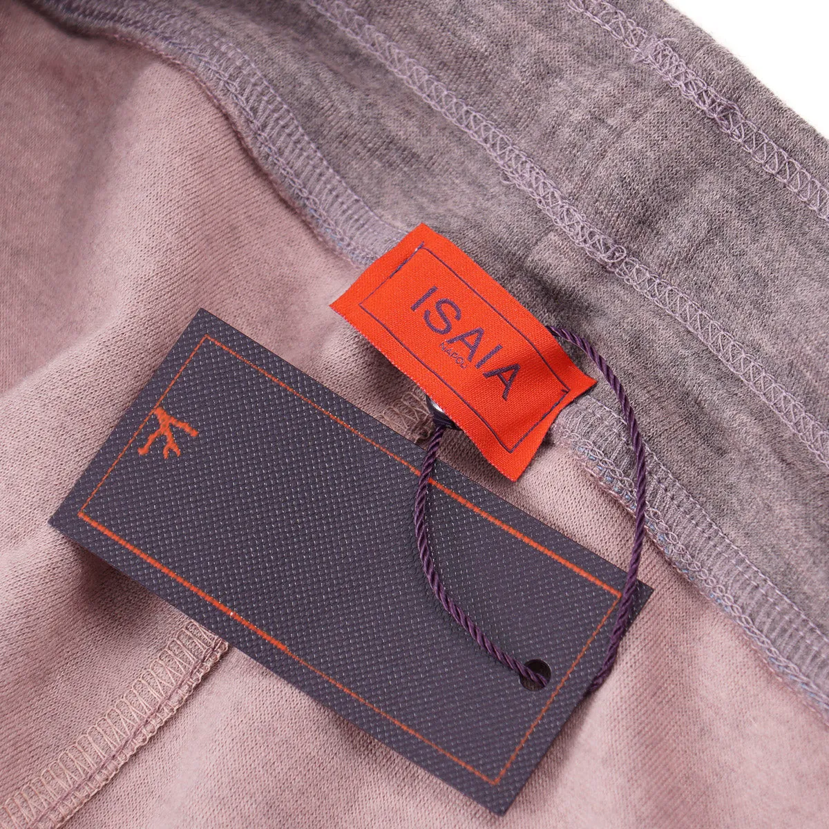 Isaia Cashmere Drawstring Jogger Pants