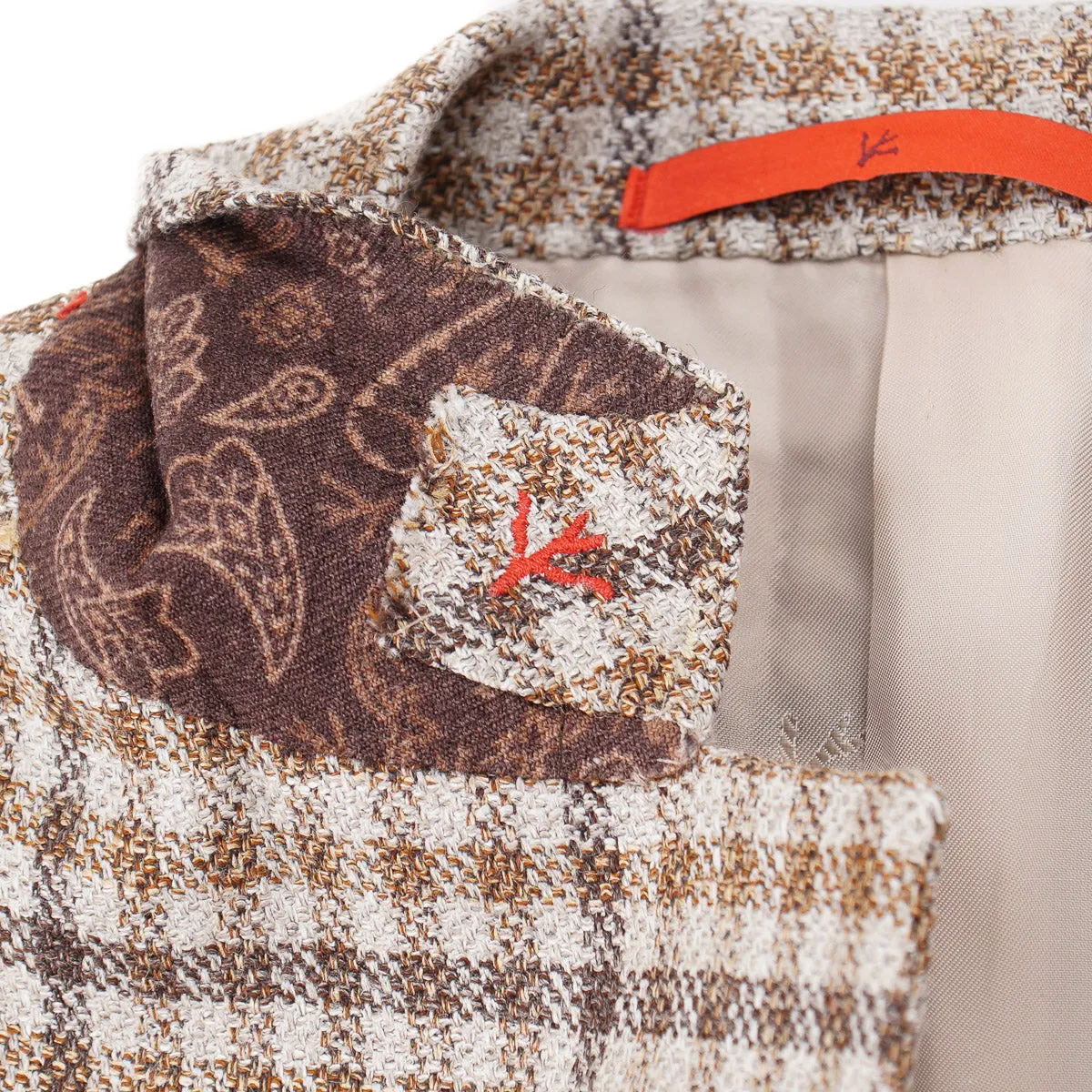 Isaia 'Sanita' Wool-Silk-Linen Sport Coat