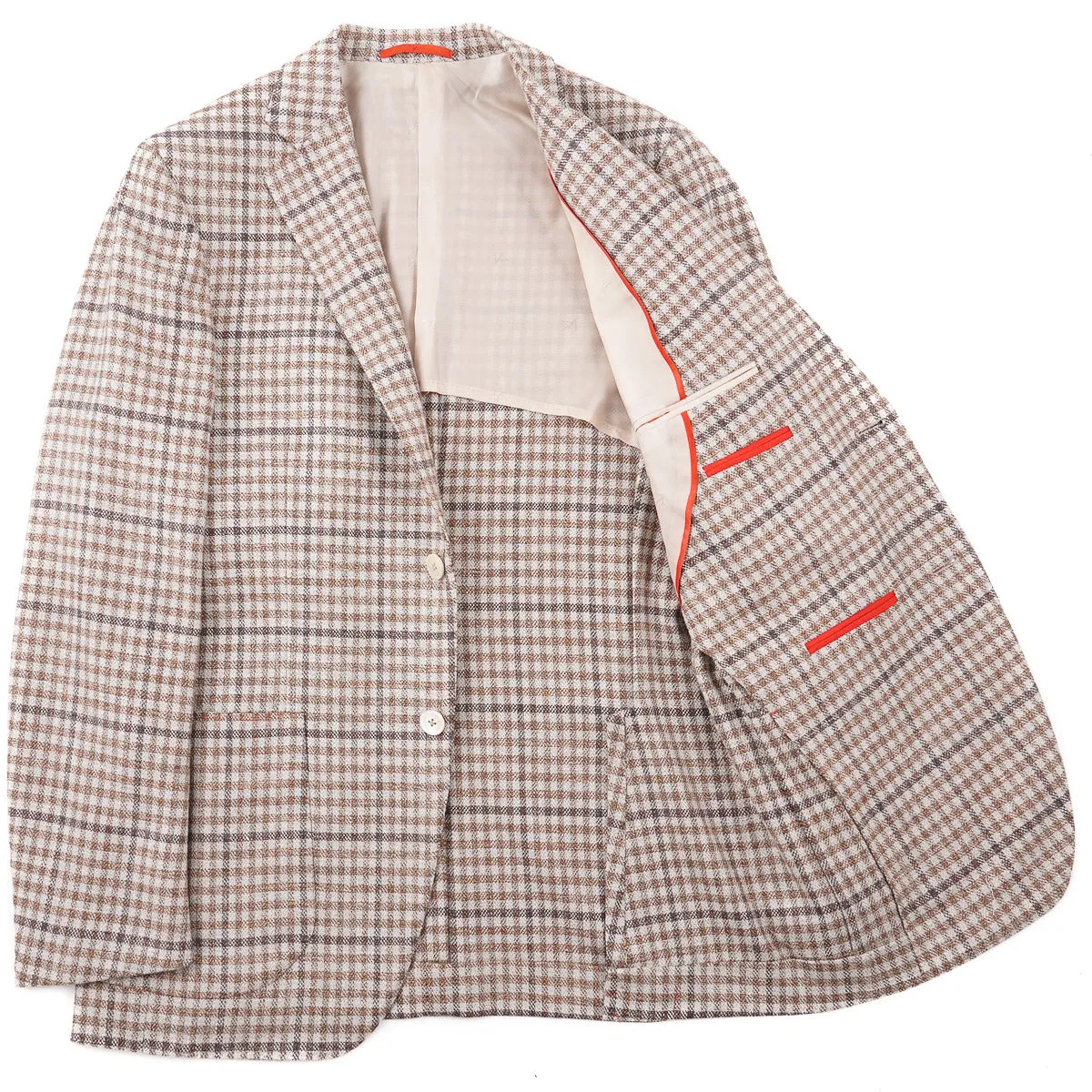 Isaia 'Sanita' Wool-Silk-Linen Sport Coat