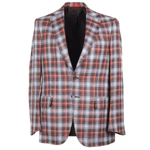 Isaia Woven Wool-Silk-Linen Sport Coat