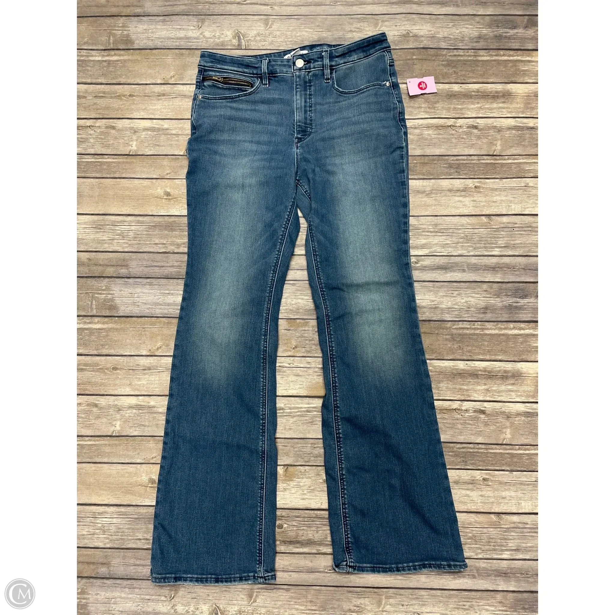 Jeans Boot Cut By Athleta In Blue Denim. Size: 12
