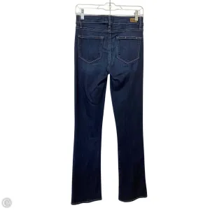 Jeans Boot Cut By Paige In Blue Denim. Size: 2