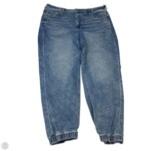 Jeans Boyfriend By American Eagle In Blue Denim. Size: 20