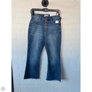 Jeans Cropped By Loft In Blue Denim. Size: 2p