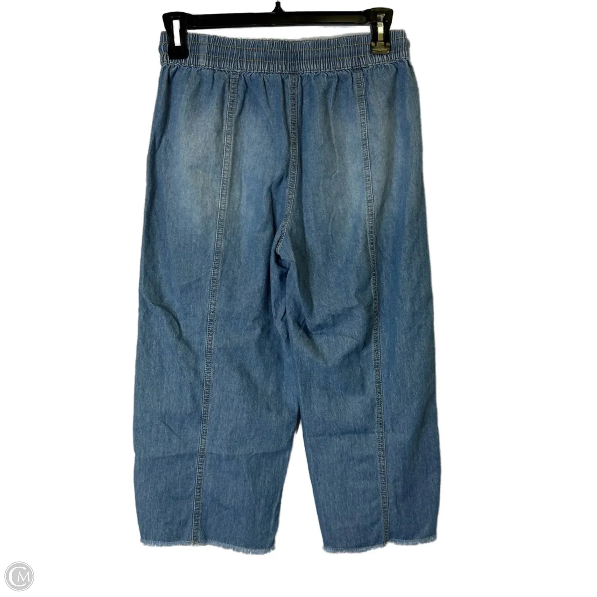 Jeans Cropped By One 5 One In Blue Denim. Size: S