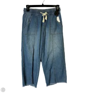 Jeans Cropped By One 5 One In Blue Denim. Size: S