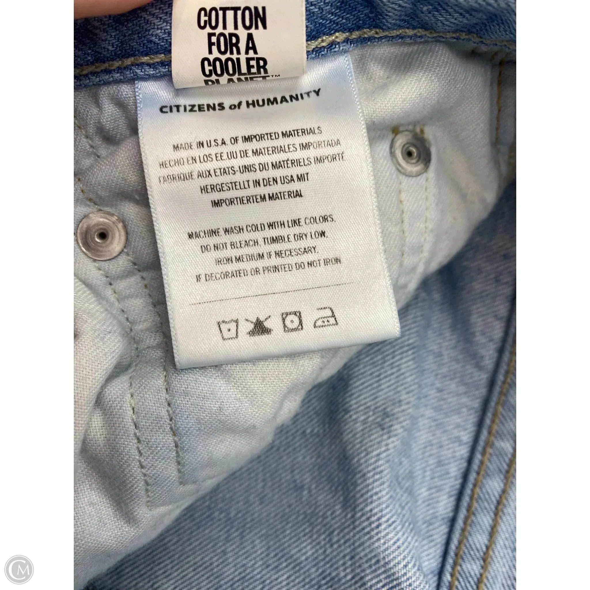 Jeans Designer By Citizens Of Humanity In Blue Denim. Size: 0