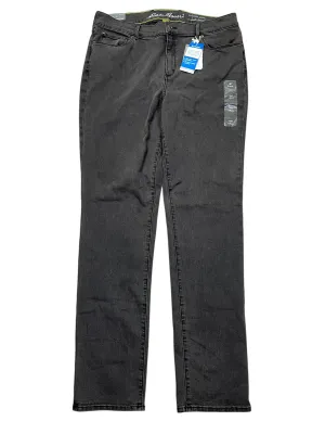 Jeans Skinny By Eddie Bauer In Grey Denim. Size:16L