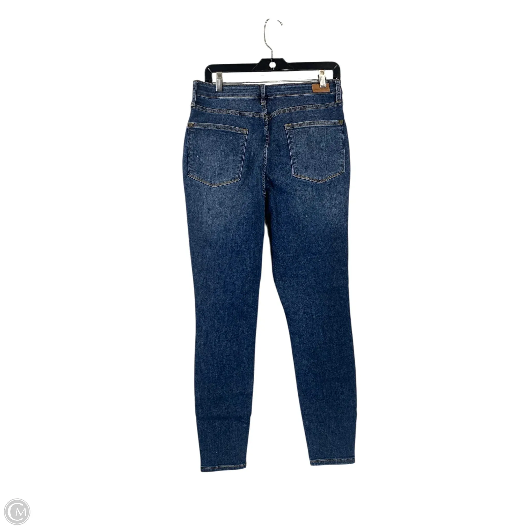 Jeans Skinny By Judy Blue In Blue Denim. Size: L