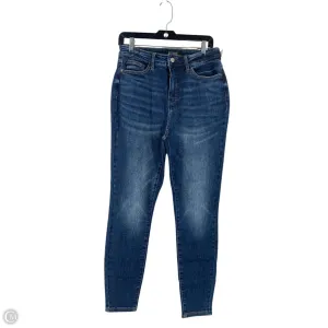 Jeans Skinny By Judy Blue In Blue Denim. Size: L