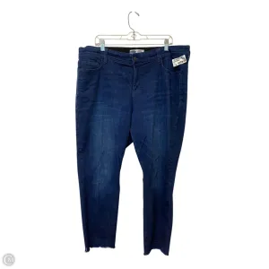 Jeans Skinny By Old Navy In Blue. Size: 22