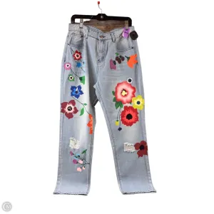 Jeans Straight By Clothes Mentor In Blue Denim. Size: 12