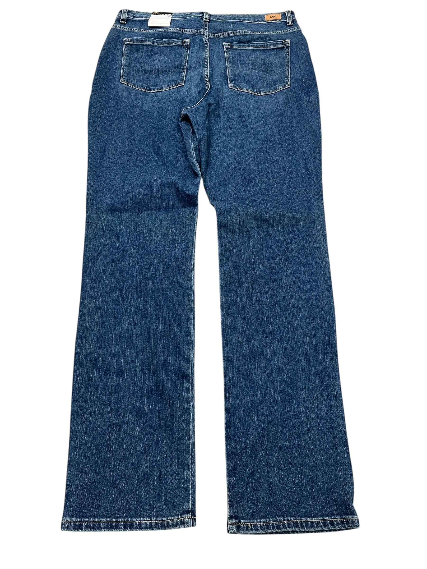 Jeans Straight By Lee In Blue Denim. Size:16