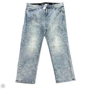 Jeans Straight By Torrid In Blue Denim. Size: 22