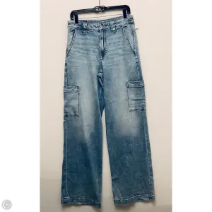 Jeans Wide Leg By American Eagle In Blue Denim. Size: 6