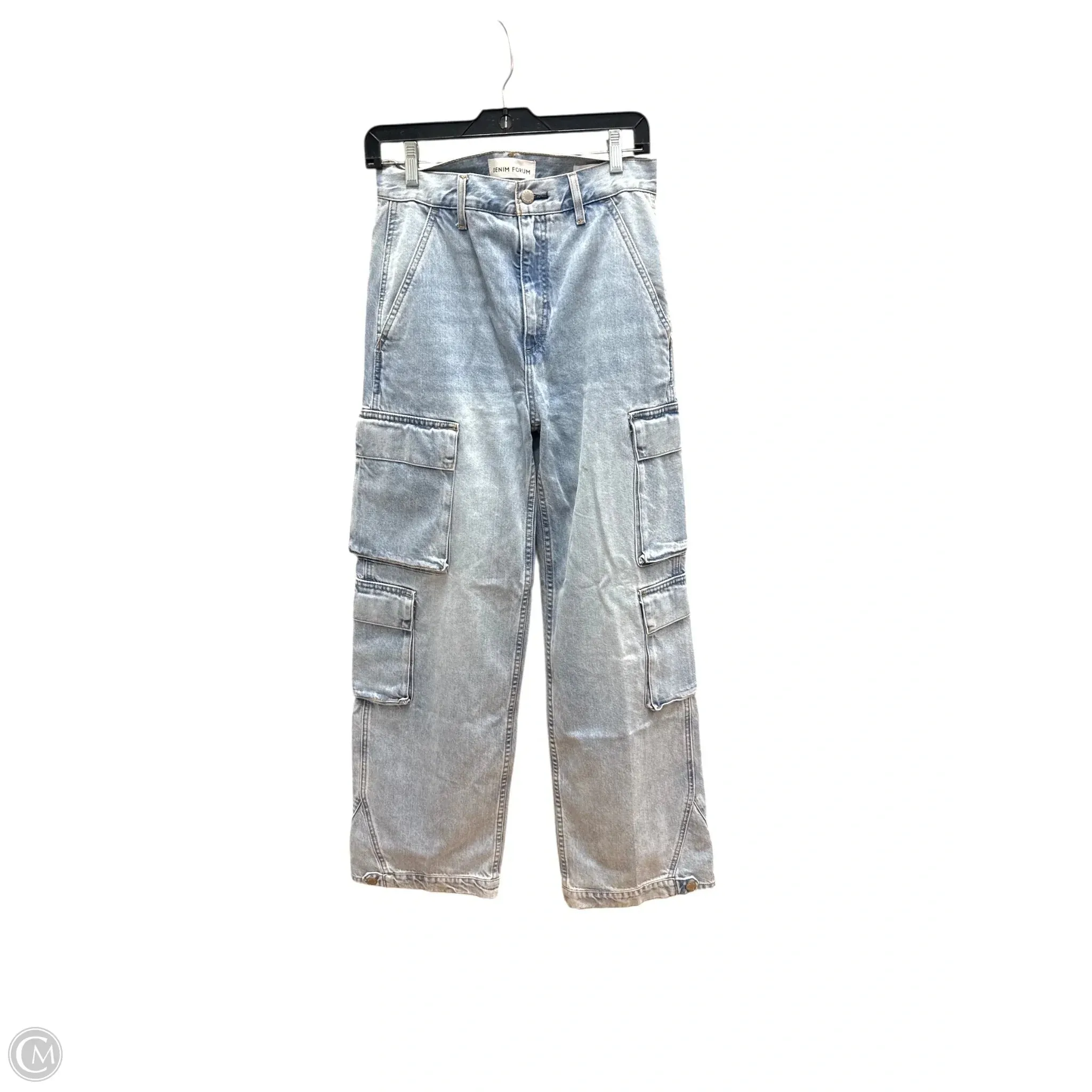 Jeans Wide Leg By Aritzia In Blue Denim. Size: 6