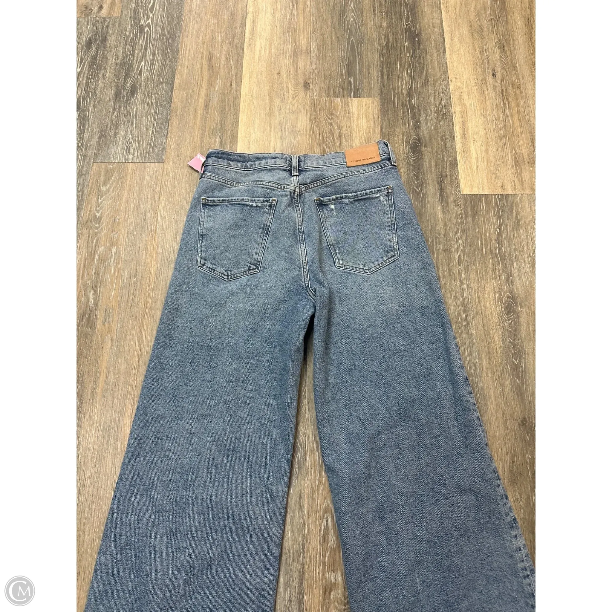 Jeans Wide Leg By Citizens Of Humanity In Blue Denim. Size: 8/29