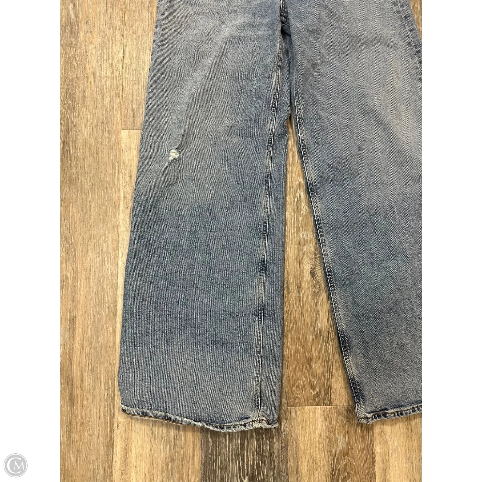 Jeans Wide Leg By Citizens Of Humanity In Blue Denim. Size: 8/29