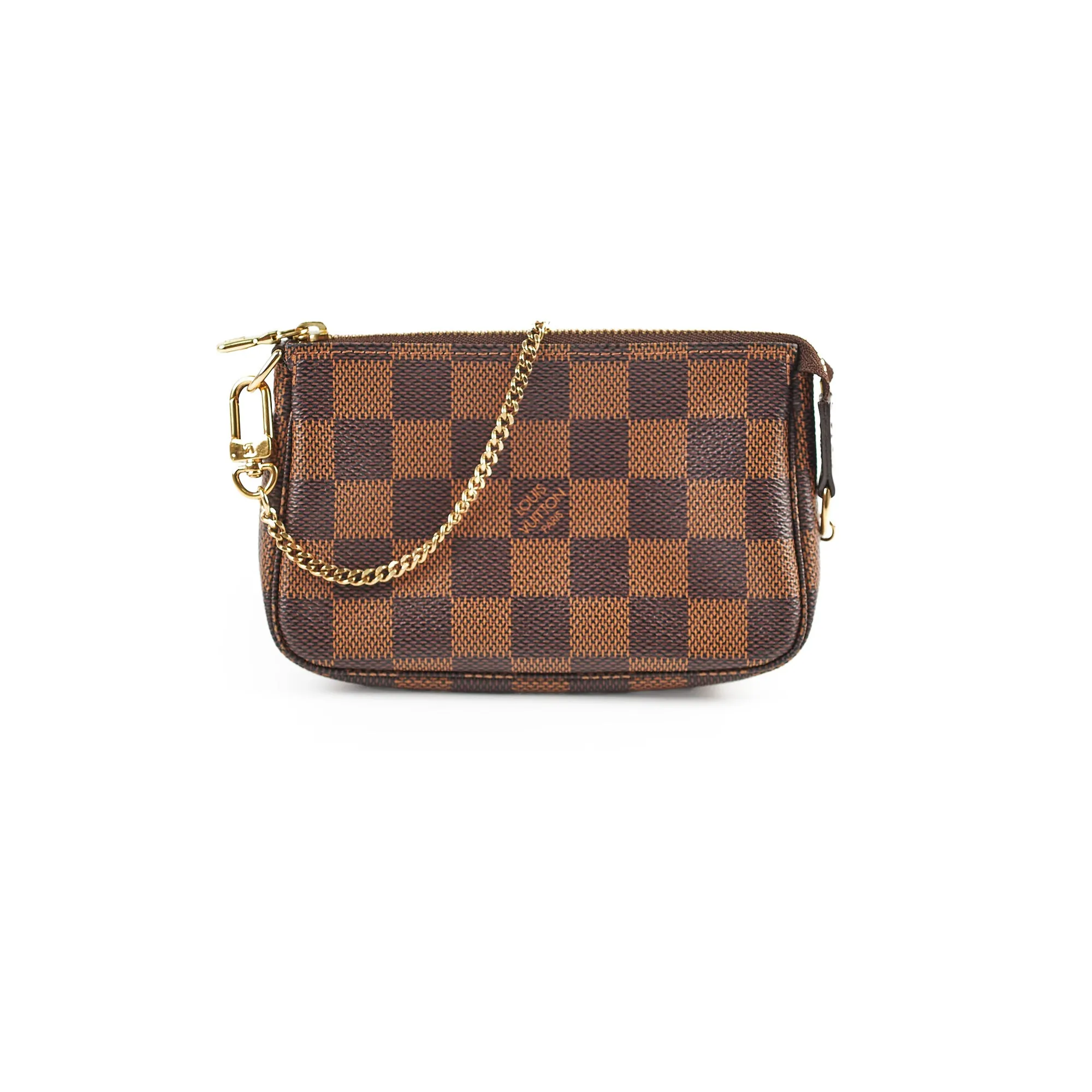 Louis Vuitton Mini Pochette Accessories Damier Ebene