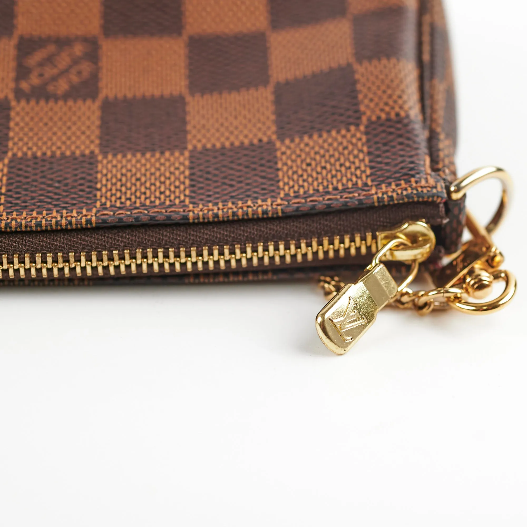 Louis Vuitton Mini Pochette Accessories Damier Ebene