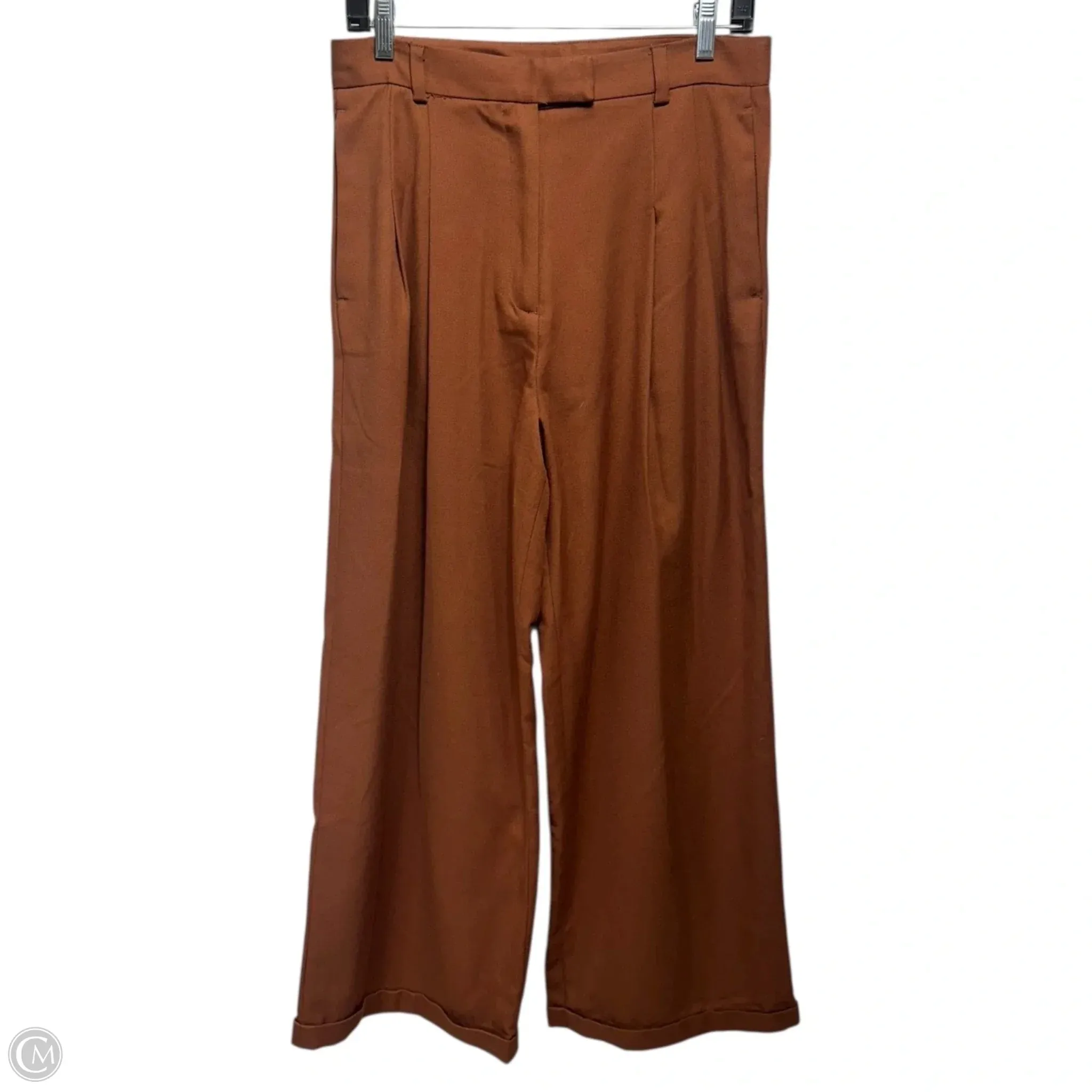 Lyla Trousers By Free People In Brown. Size: 4