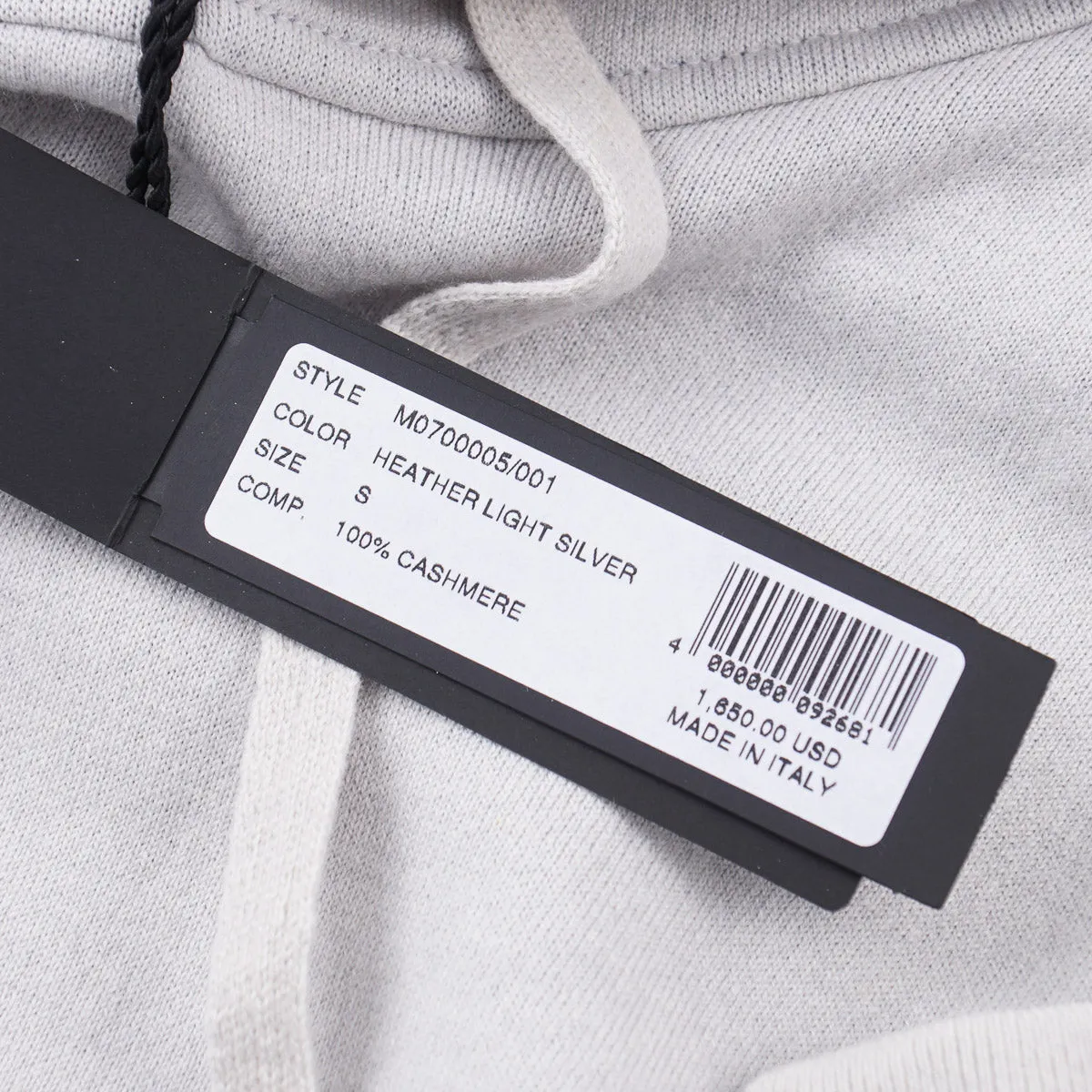 Manrico Pullover Hooded Cashmere Sweater