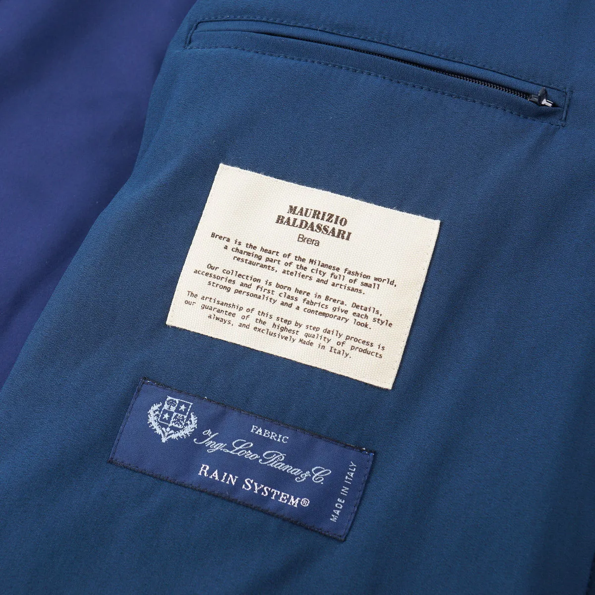 Maurizio Baldassari 'Padded Urban Raincoat'