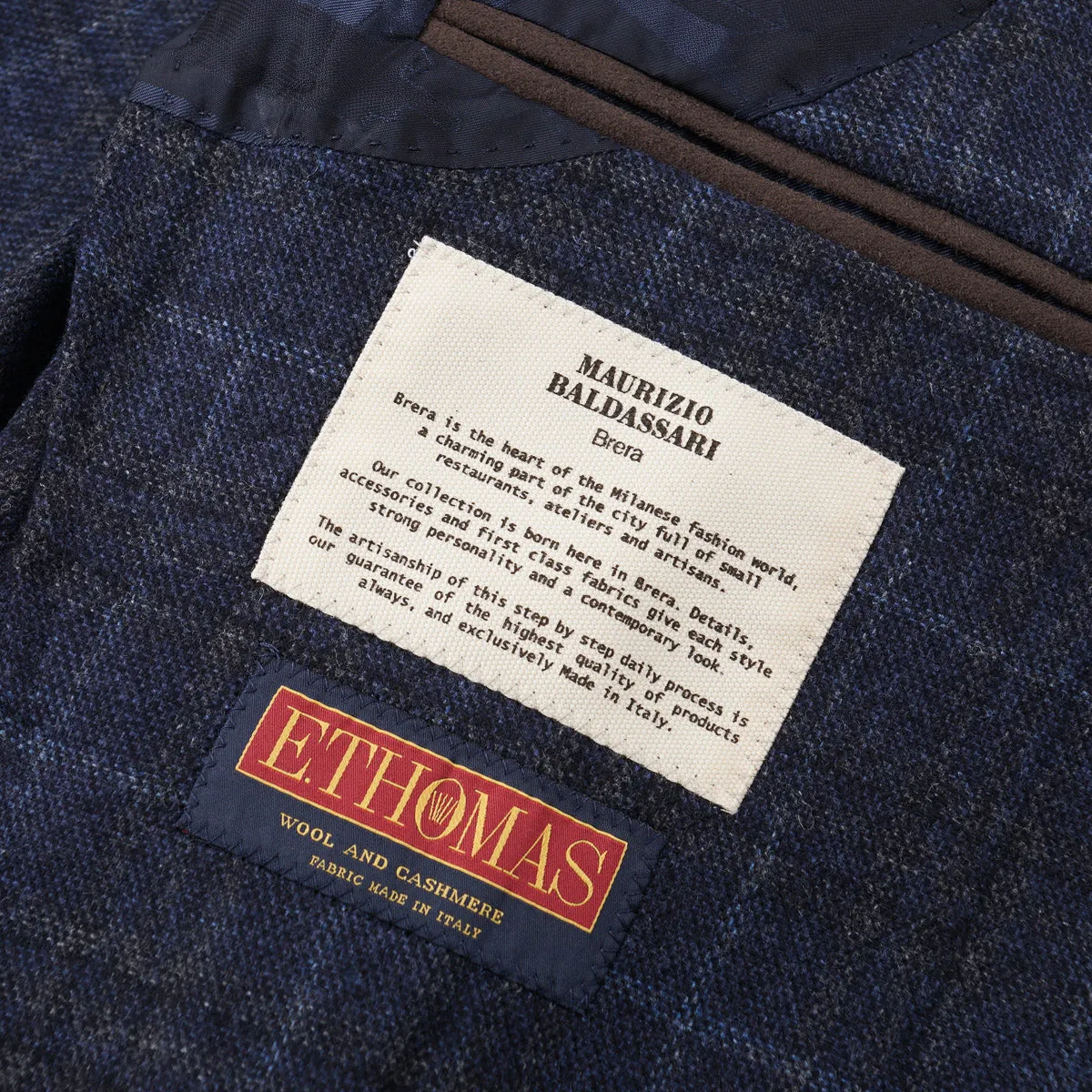 Maurizio Baldassari Wool-Cashmere 'Soft Jacket'