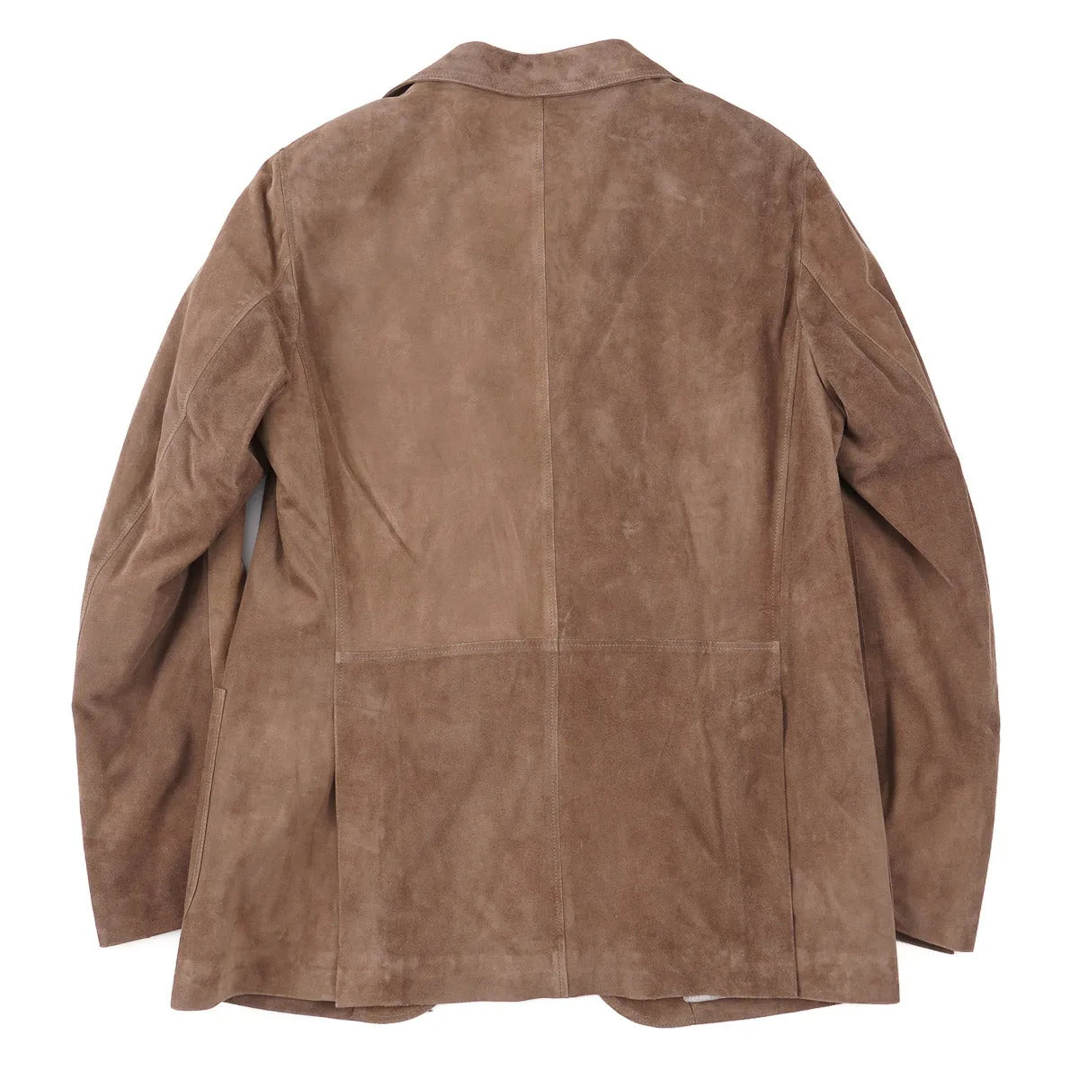 Rifugio Wool-Lined Lambskin Suede Blazer
