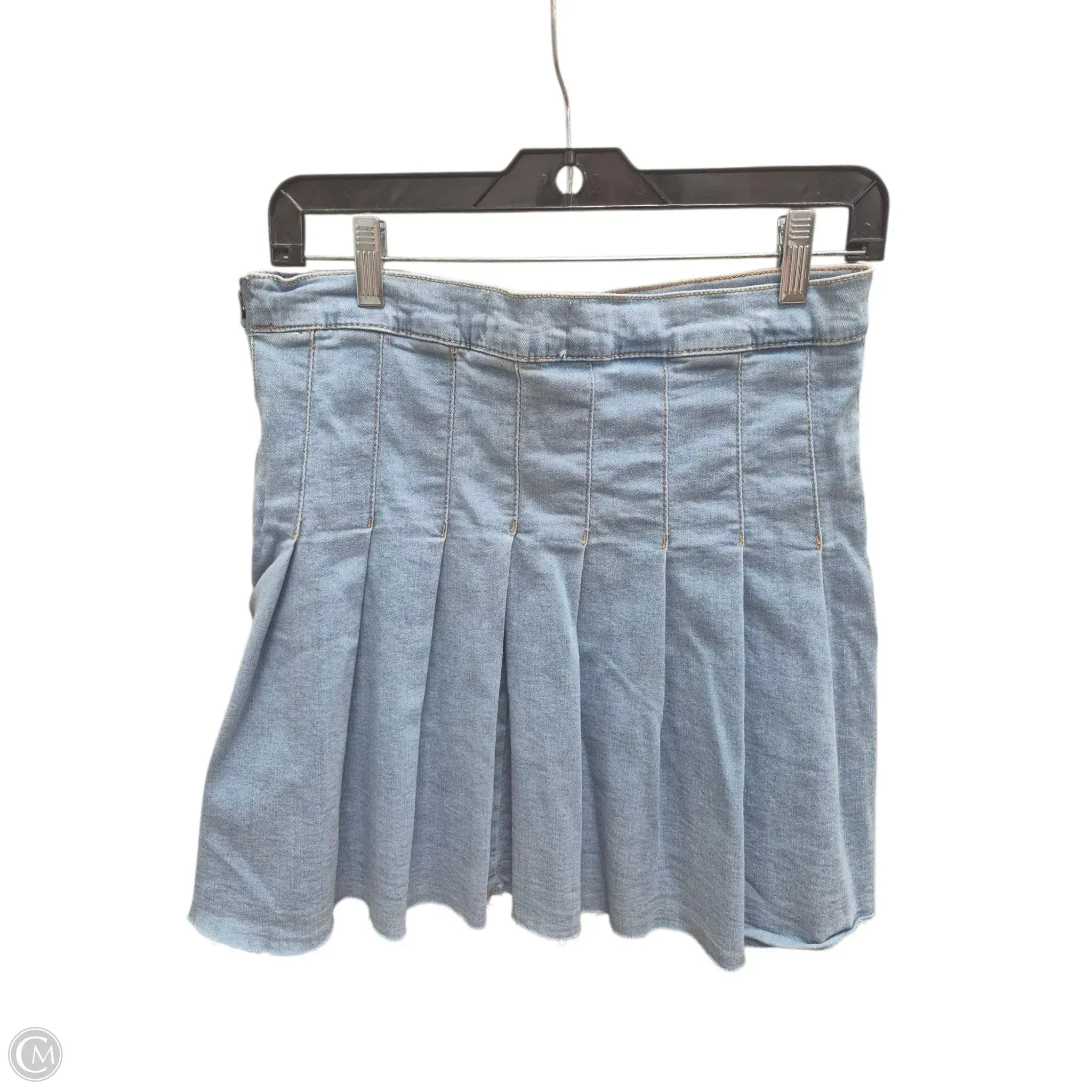 Skirt Maxi By Celebrity Pink In Blue Denim. Size: L